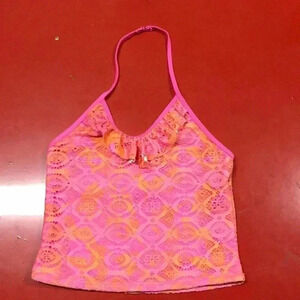 Jantzen Girls Tankini Swimwear Top Size 16 New With Tags